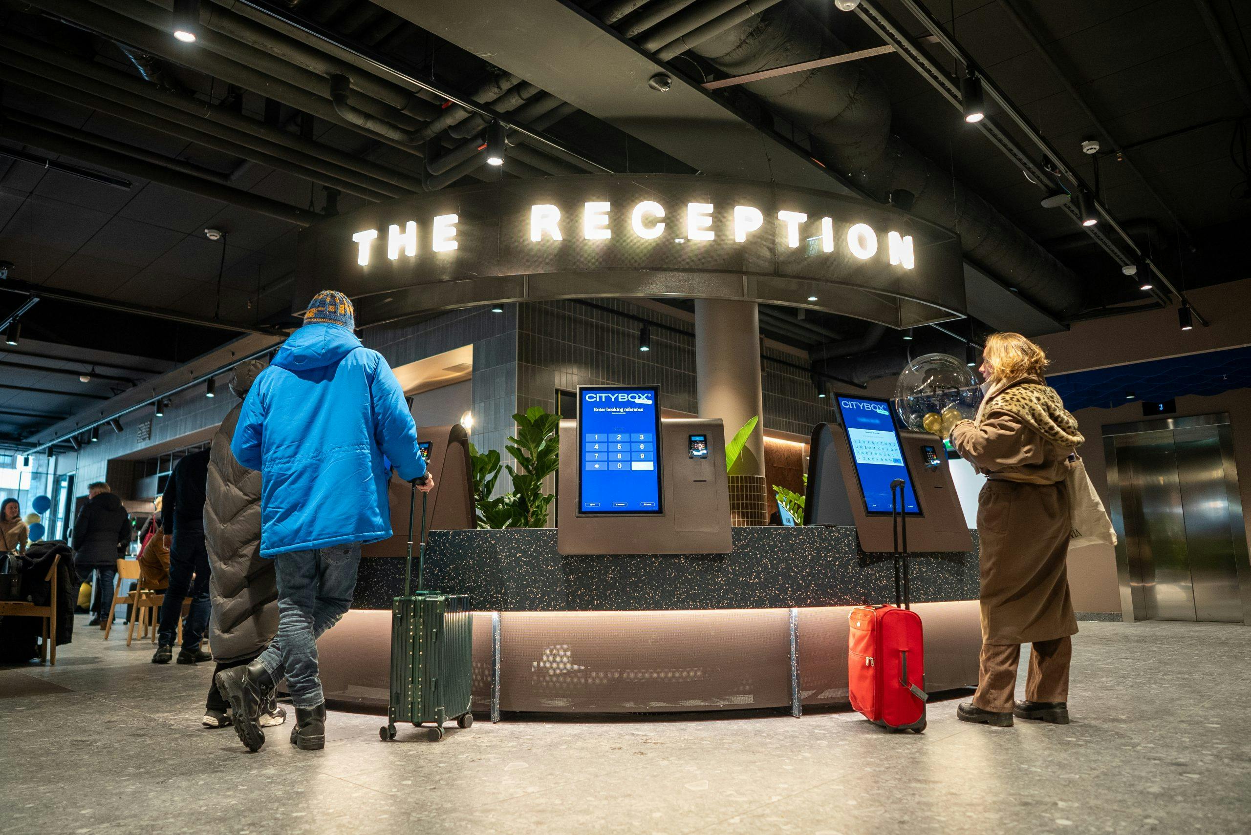 The hotel chain Citybox is launching self-developed check-in terminals in collaboration with tech-company Heisenbug.