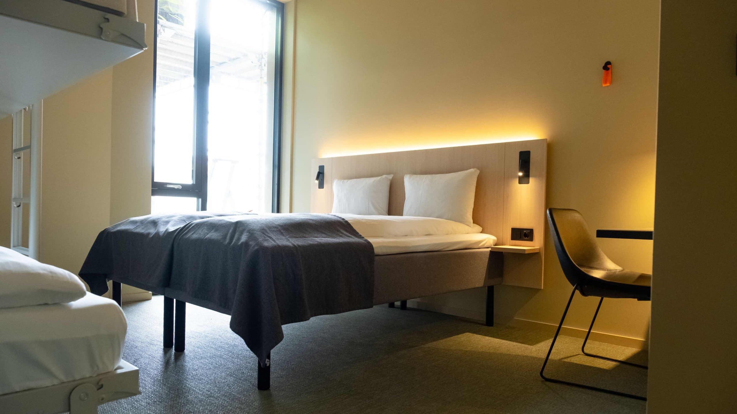 An overview image looking at one of the family rooms at Citybox Kristiansand