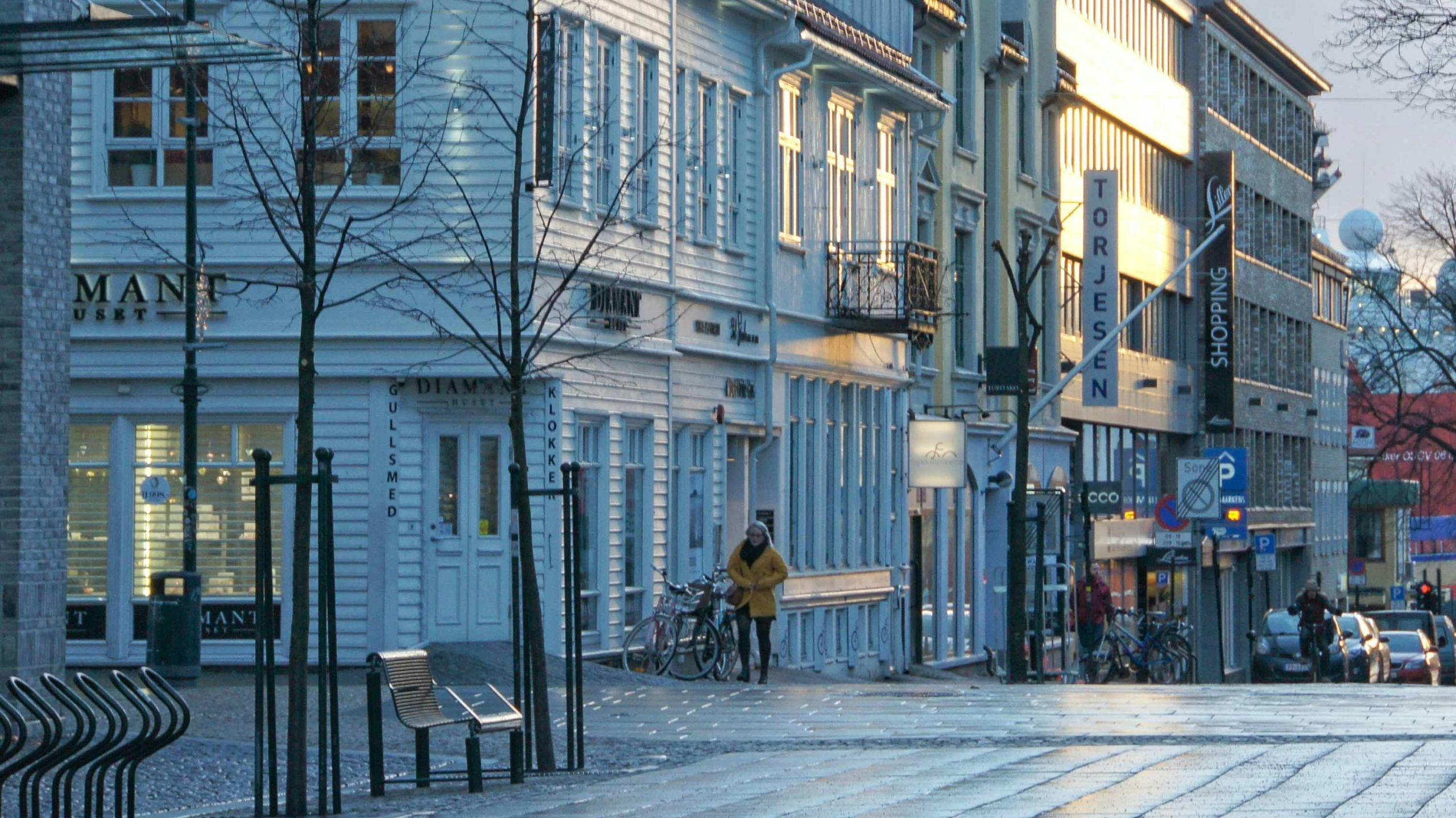 Picture of Kristiansand city centre, taken by Gunnar Ridderstrøm